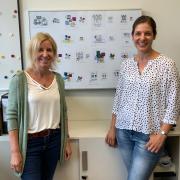 Tanja Kern und Sandra Hüttl