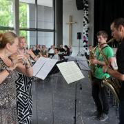 Bläserquartett am Kollegenabend