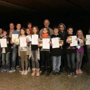 Die Klassensieger der Realschule